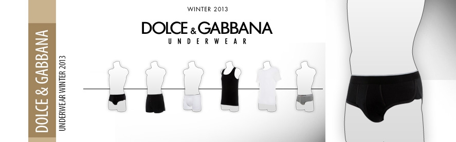 Новая коллекция мужского белья Dolce & Gabbanna